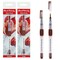 Mimik Kolinsky Synthetic Water Brushes - Handmade in Germany, Watercolor Brushes with Highly Absorbent Bristles, See-Through Water Reservoir, Perfect for Ink & Liquid Watercolor On-the-Go